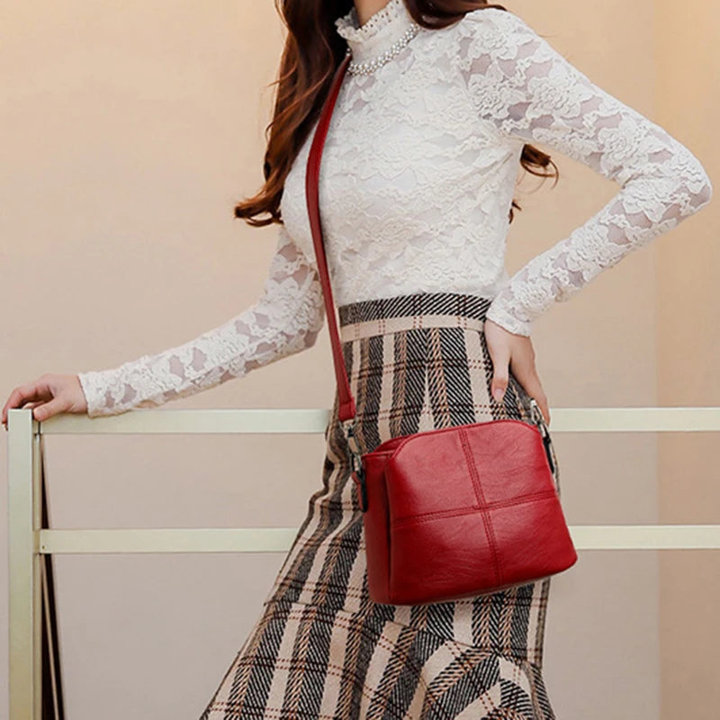 PU Leather Crossbody Shoulder Bag for Women