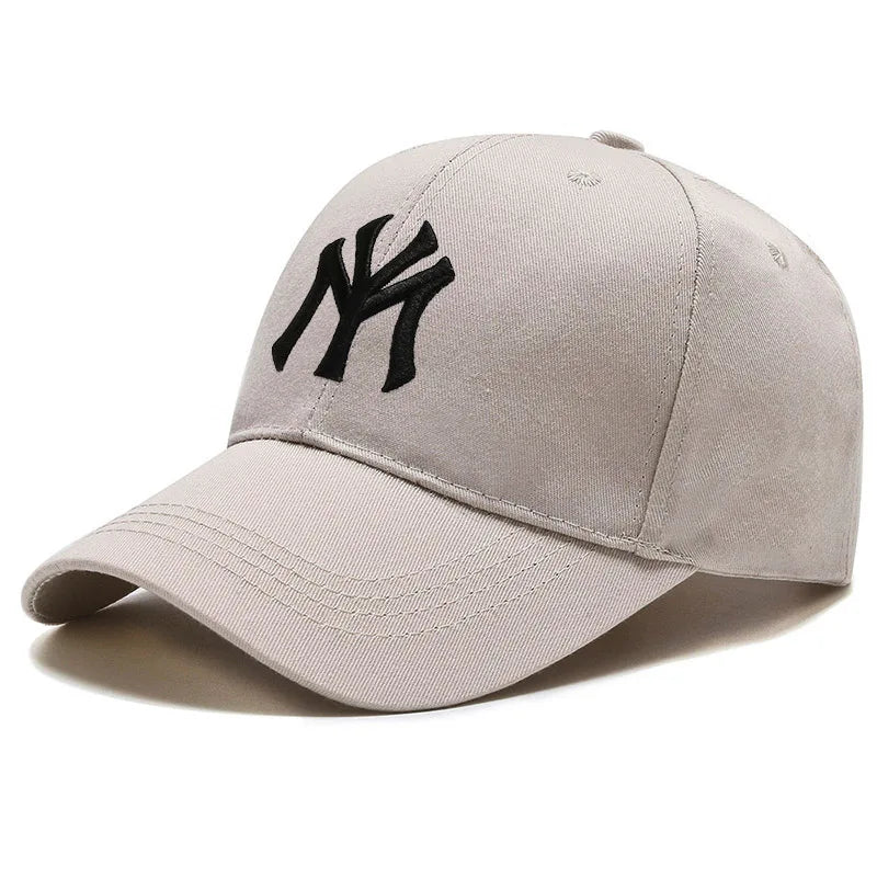 NY Embroidery Baseball Cap – Unisex Cotton Snapback Hat