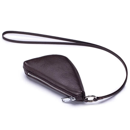 Lanyard Neck Coin Purse – Korean Style Mini Wallet with Wrist Strap