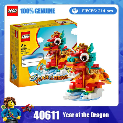 LEGO Festival Series – Christmas Tree 40573 & Year of the Dragon 40611