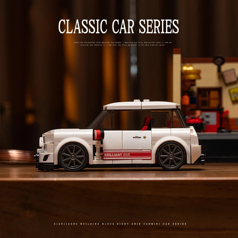 Classic Racing Car Building Blocks Set – 325pcs Sport Brick Model