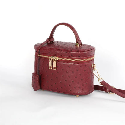 Casual Summer Ostrich Pattern Underarm Women S Crossbody Bag Commute Simple Design Single Shoulder