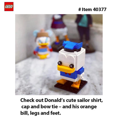 LEGO BrickHeadz 40377 Donald Duck Disney Figure Set