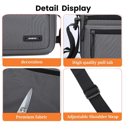 Men's Large Capacity Nylon Crossbody Shoulder Bag