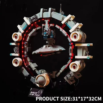 Maglev Spaceship MOC Building Set – 1196 or 1515 Pieces
