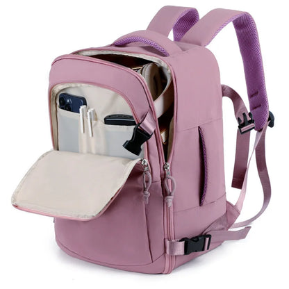 Airline Approved Travel Backpack – Large Capacity Carry-On Bag