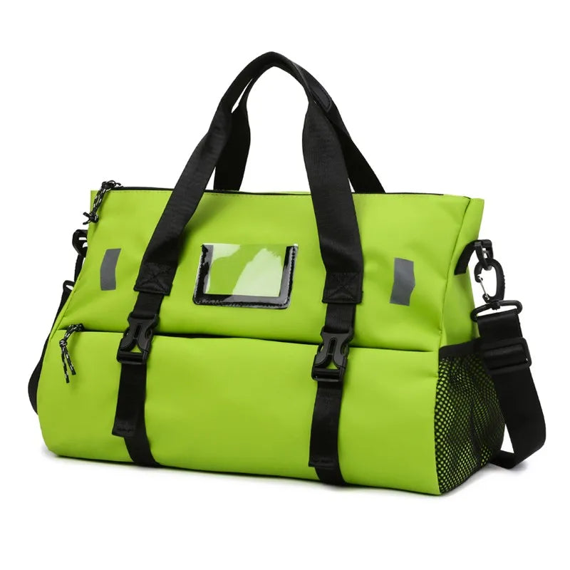 Sports Gym Duffel Bag with Independent Shoe Compartment
