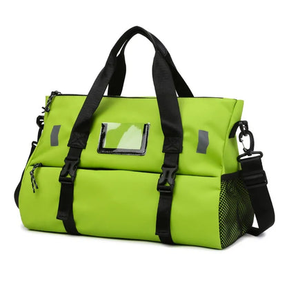 Sports Gym Duffel Bag with Independent Shoe Compartment