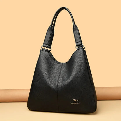 Leather Hobo Bag for Women – Large Shoulder Purse