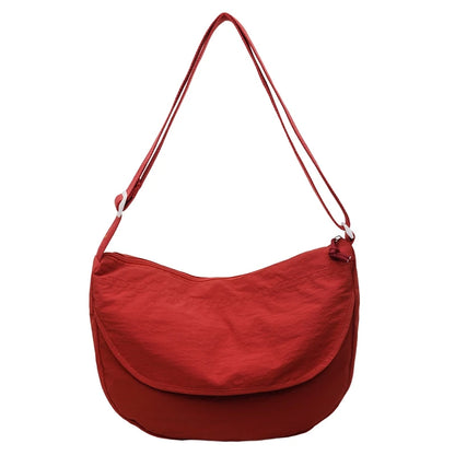 Crescent Crossbody Bag for Women – Lightweight Casual Shoulder Bag