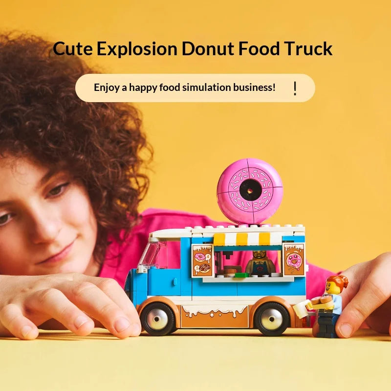 LEGO City 60452 Donut Van Building Set