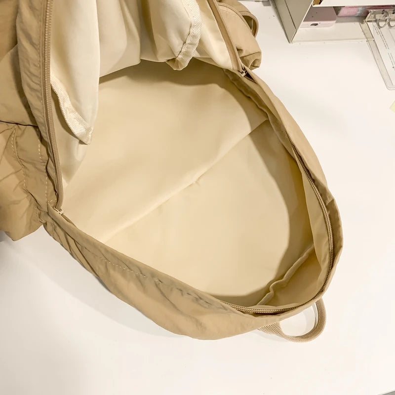 Women's Nylon Backpack – Cute Casual School & Travel Bag