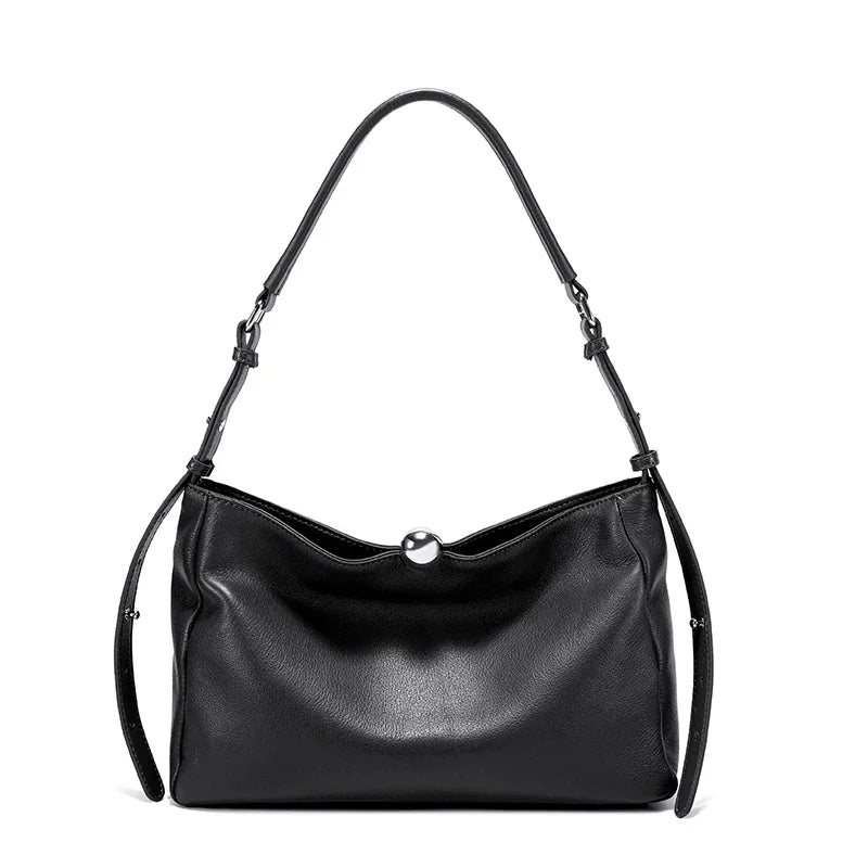 Women's Genuine Leather Crossbody Bag Large Capacity