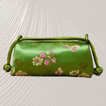 Embroidered Silk Handbag – Chinese Style Women's Tote