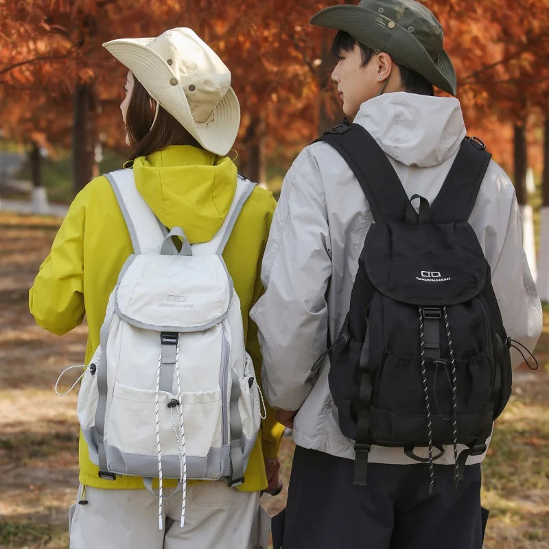 Large Capacity Nylon Backpack for Travel, Hiking & College
