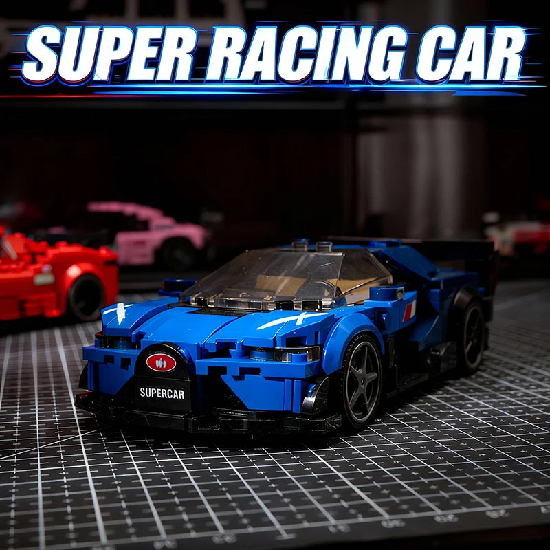 Super Sports Car Building Blocks Set – 360pcs 1:24 Scale