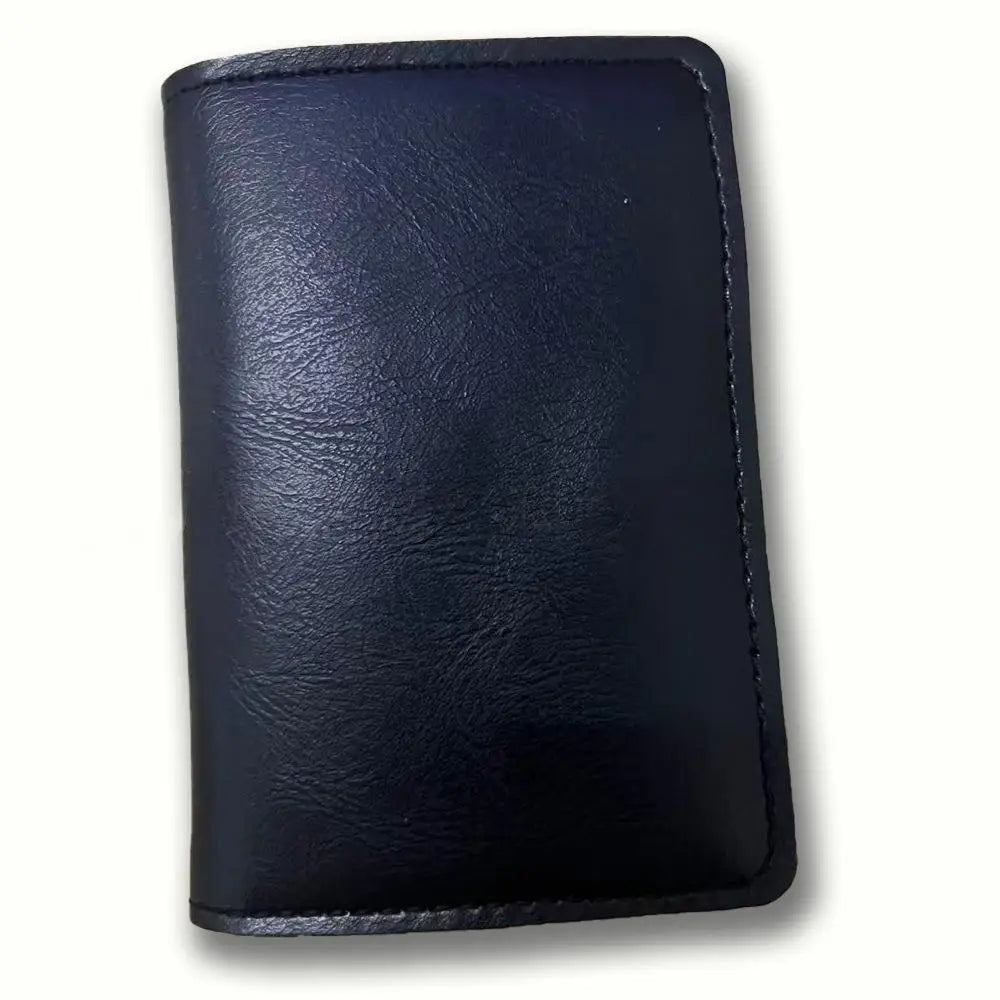 RFID Blocking Slim Leather Wallet for Men – Minimalist Front Pocket Card Holder