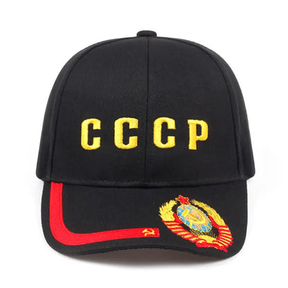 CCCP USSR Baseball Cap – Russian Emblem Embroidery Snapback
