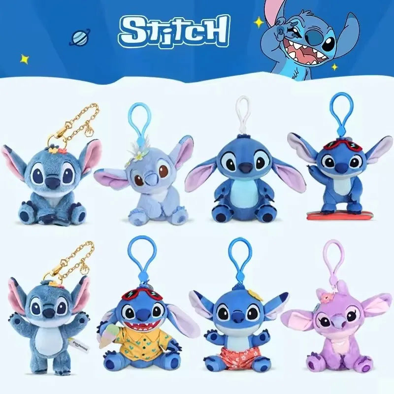 Stitch Plush Keychain – Cute Backpack Pendant & Bag Charm