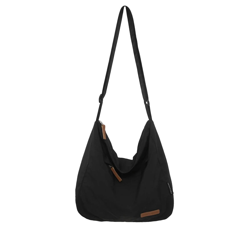 Canvas Crossbody Bag – Large Messenger Shoulder Bag Unisex