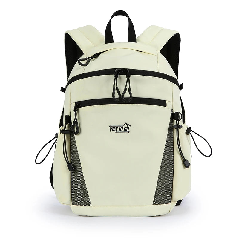 Water-Resistant Nylon Backpack – Large Capacity Unisex Outdoor Bag