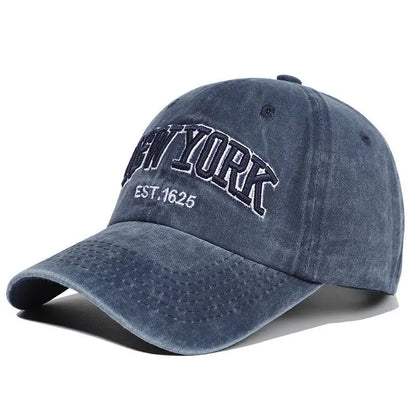 Baseball Cap Embroidery Breathable Retro Unisex Summer Hat