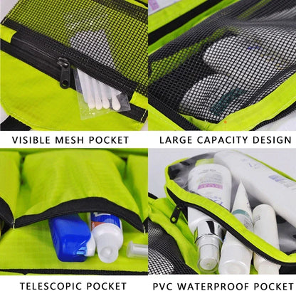 Hanging Toiletry Bag – Large Waterproof Travel Organizer