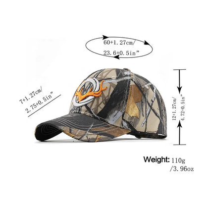 Camo Tactical Baseball Cap – Hunting Fishing Hiking Hat