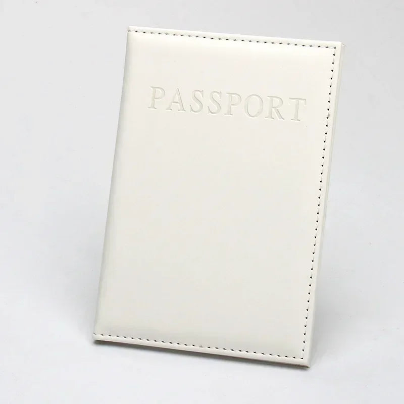 PU Leather Passport Holder – Travel Card Case Wallet