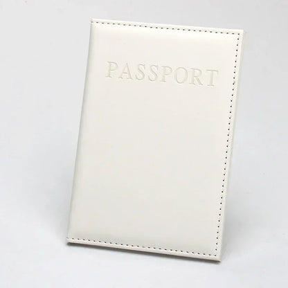 PU Leather Passport Holder – Travel Card Case Wallet