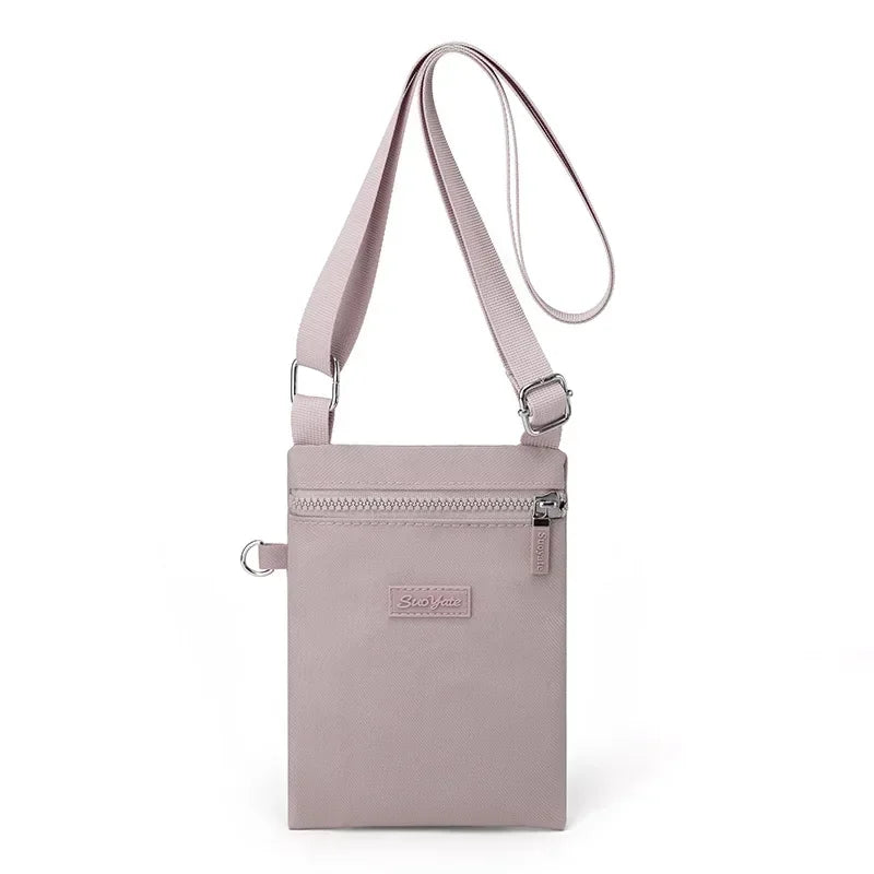 Canvas Mini Nylon Phone Zero Version Mobile Sweet Korean Bag Neck Versatile Fresh Shoulder Girl