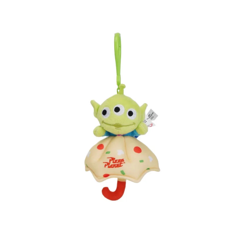 Toy Story Alien Plush Keychain – Disney Cartoon Bag Pendant
