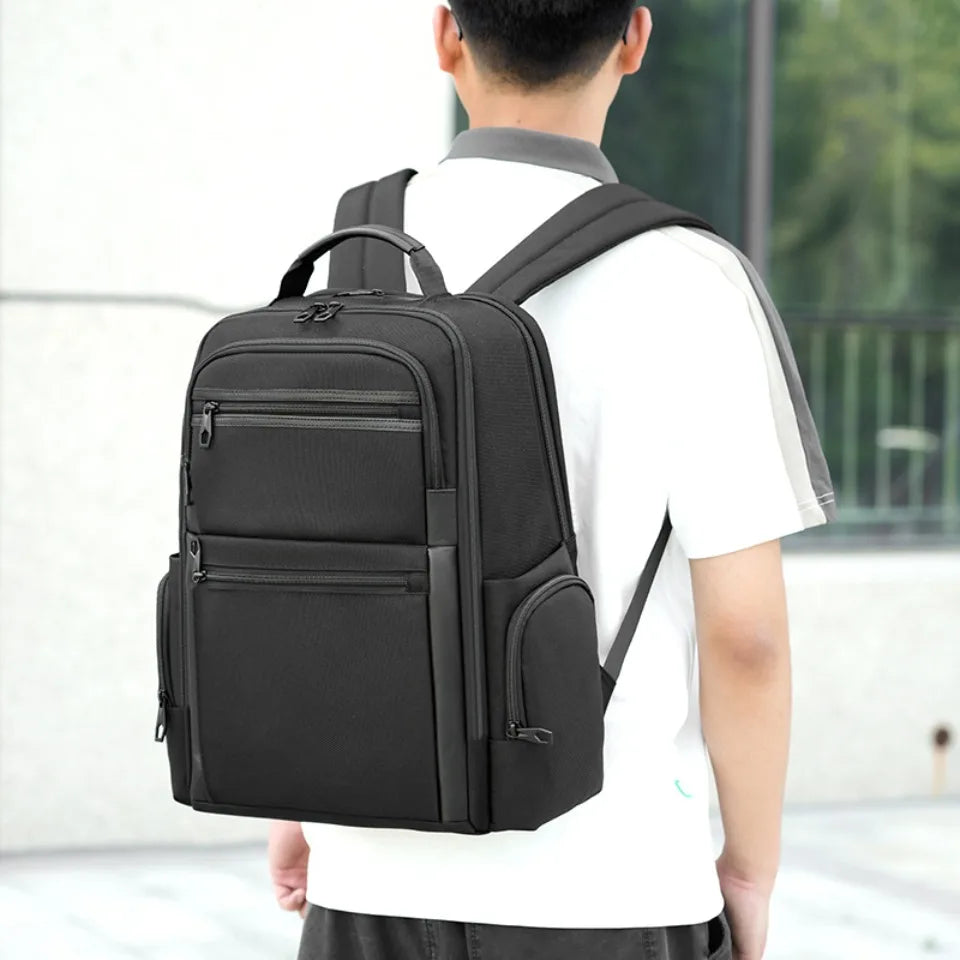 Waterproof Laptop Backpack – Large Capacity Multi-Pocket Travel Bag