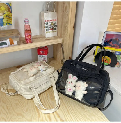 Ita Bag Transparent Window Crossbody Shoulder Bag for Women