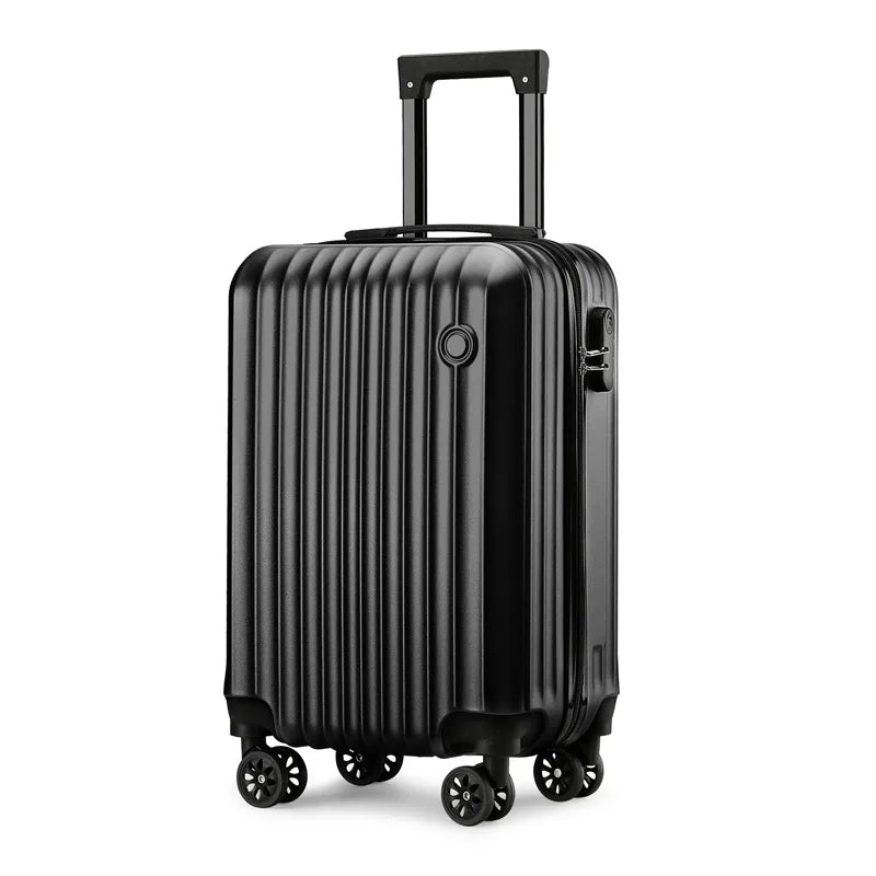 20-Inch Hardshell Trolley Suitcase with Combination Lock