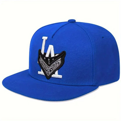 NY Embroidery Snapback Baseball Cap – Unisex Flat Brim Hat