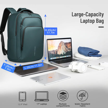 Waterproof Laptop Backpack with USB Port – Large Capacity