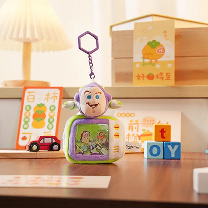 Toy Story 5 Plush Keychain – Rex, Woody, Buzz & More