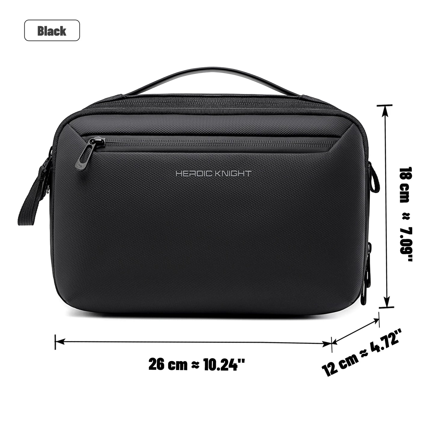 Travel Toiletry Bag, Waterproof Portable Wash Pouch for Men & Women