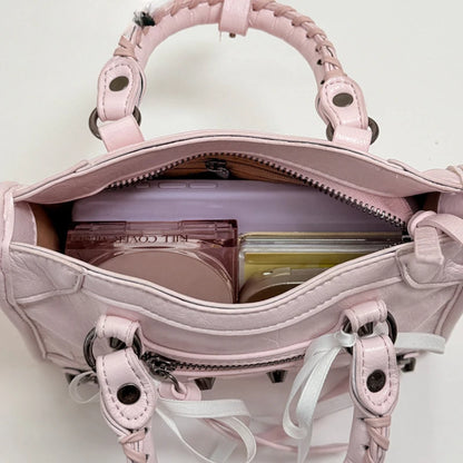 Motorcycle-Style Women's Crossbody Handbag with Tassel Detail