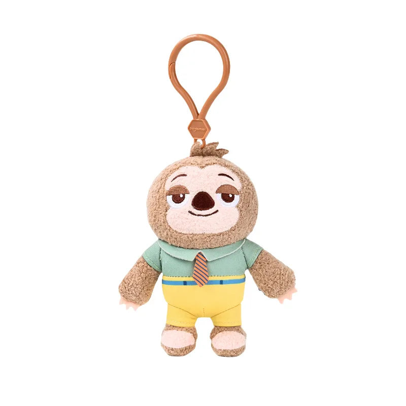 Zootopia Plush Keychain Doll – Cute Bag Charm Pendant