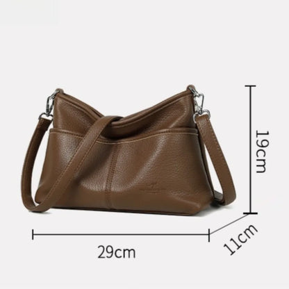 Women's Soft Leather Crossbody Shoulder Bag
