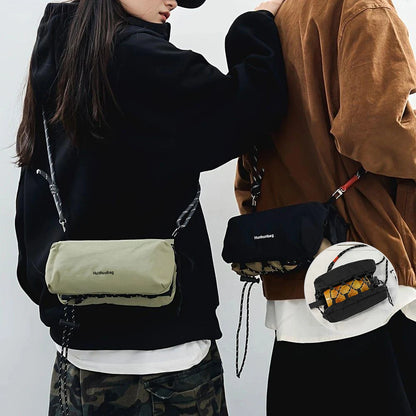 Sports Crossbody Bag – Outdoor Mini Shoulder Bag with Water Bottle Holder
