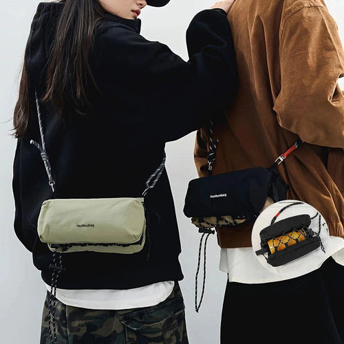 Sports Crossbody Bag – Outdoor Mini Shoulder Bag with Water Bottle Holder