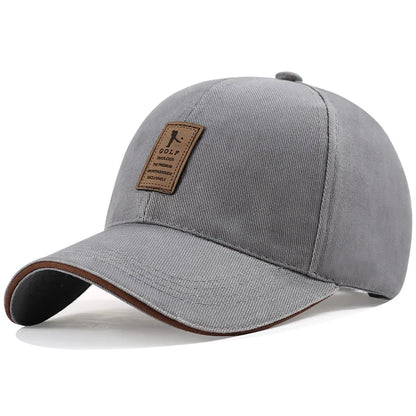 Classic Solid Color Baseball Cap – Unisex Golf & Sports Hat