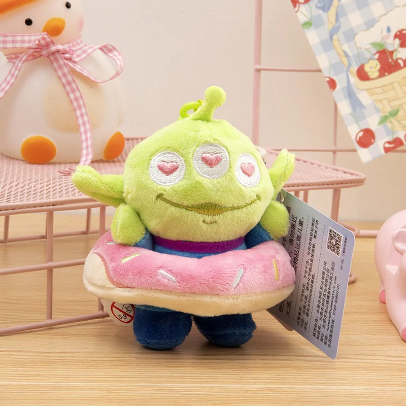 Toy Story Alien Plush Keychain – Disney Cartoon Bag Pendant
