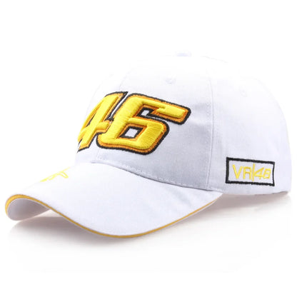 Racing Embroidered Baseball Cap – Unisex Motorsport Hat