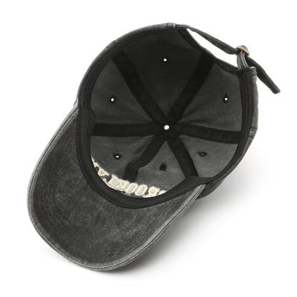 Brooklyn 1947 Embroidered Vintage Baseball Cap Washed Cotton Unisex Hat