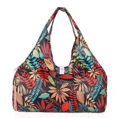Nylon Sports Tote Bag – Gym & Travel Handbag for Women