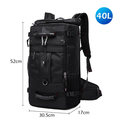Waterproof Travel Backpack 50L – Men's Hiking & Outdoor Rucksack